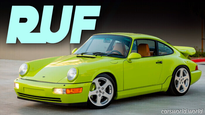 RUF's Amazing Linden Green RCT Is The Ideal '90s 911 | Carscoops